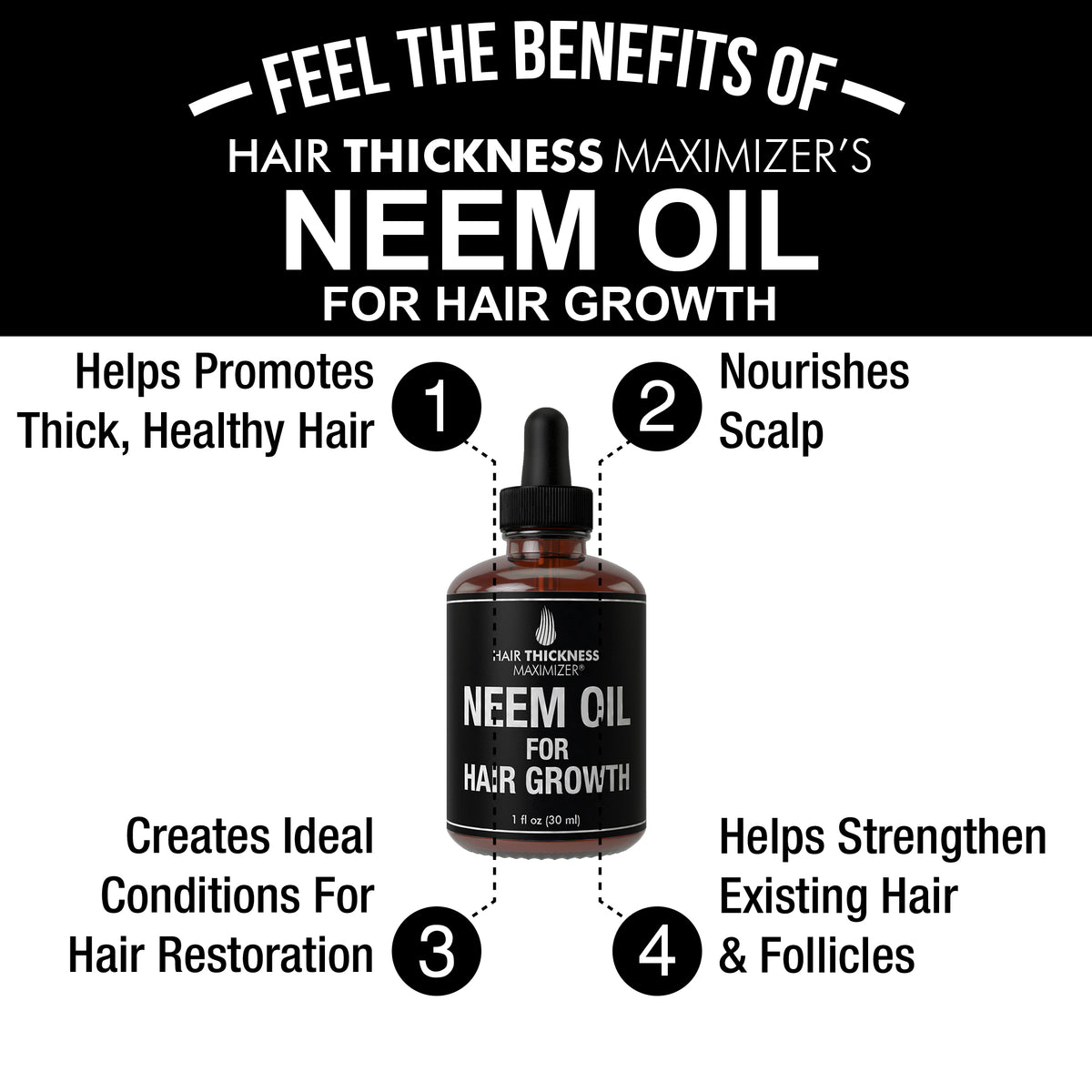 Organic Neem Oil Hair Thickness Maximizer