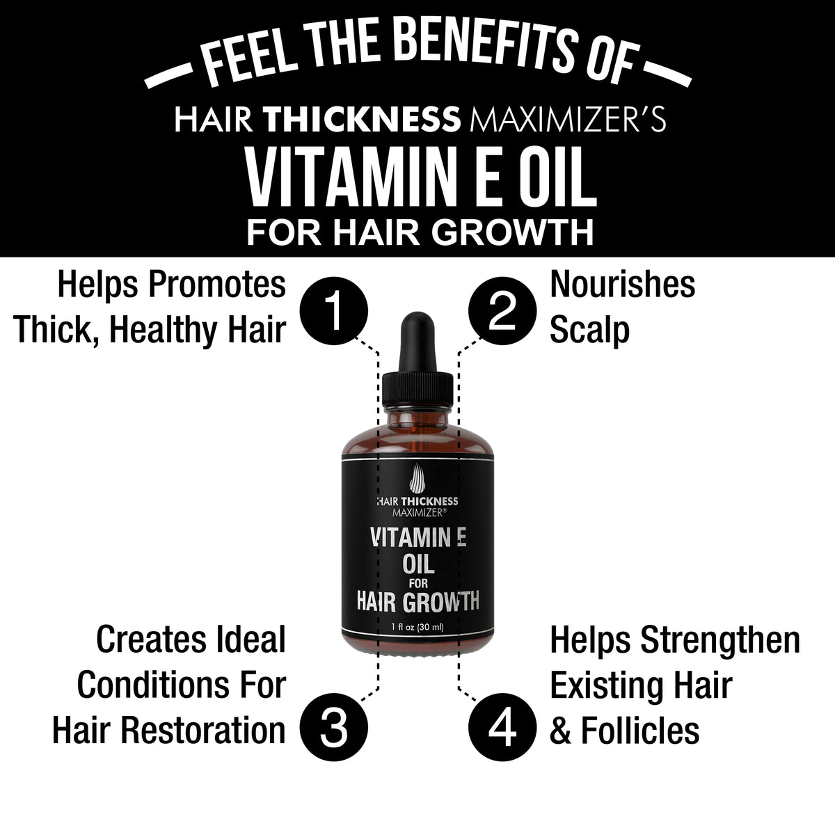 Vitamin E Oil Hair Thickness Maximizer
