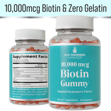 Biotin 10,000mcg Gummies For Hair Growth