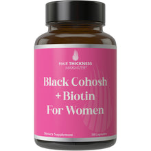 Black Cohosh + Biotin Capsules For Women