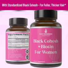 Black Cohosh + Biotin Capsules For Women