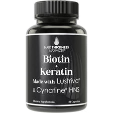 Biotin Lustriva + Keratin Cynatine Hair Growth Capsules