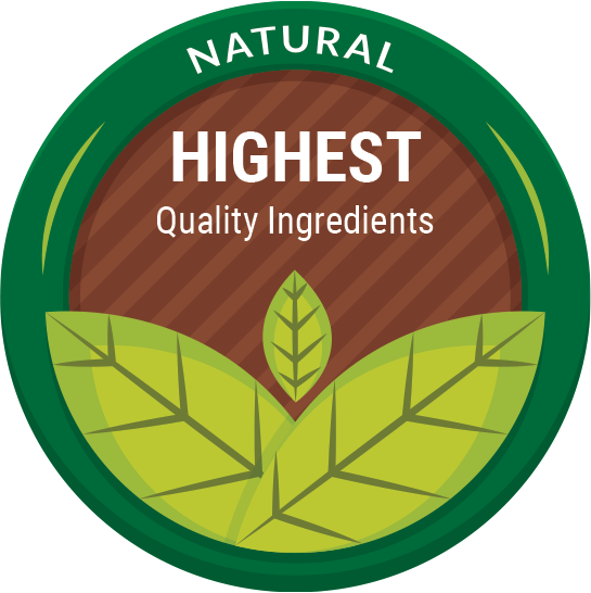 Natural Highest Quality Ingredients Logo