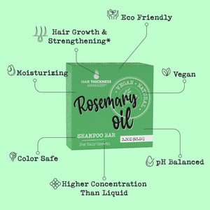 Rosemary Oil Shampoo Bar For Hair Growth