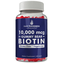 10,000 mcg Gummy Bear Biotin