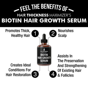 Hair Growth Serum With Biotin Oil (1 oz)